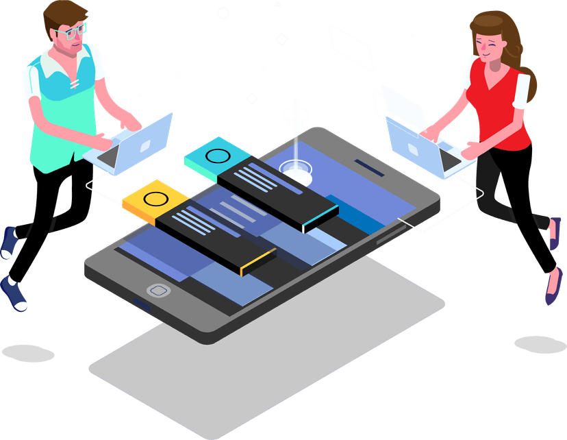 People building an app together